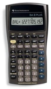 CFA官方指定計算器