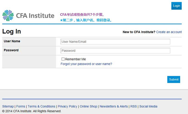 12月CFA考试成绩查询