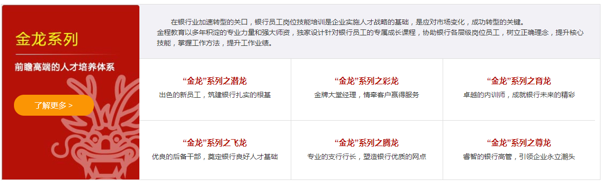 企業內訓培訓課程